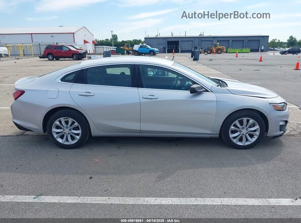 1G1ZD5ST0MF065667 2021 CHEVROLET MALIBU Silver Widok wnętrza z tyłu