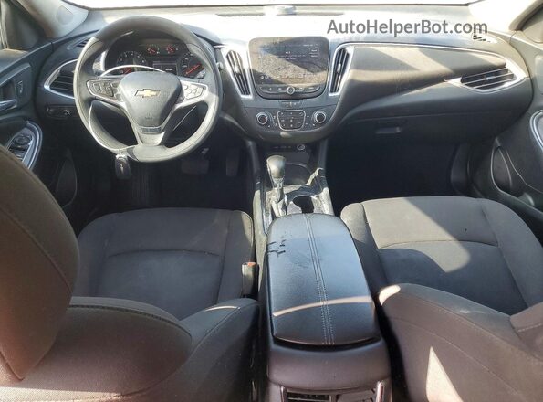 1G1ZD5ST0MF071419 2021 CHEVROLET MALIBU Gray Instrument cluster view