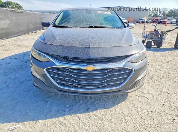 1G1ZD5ST0MF071419 2021 CHEVROLET MALIBU Gray Rear view