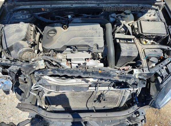 1G1ZD5ST0MF073252 2021 CHEVROLET MALIBU Черный Вид задней части салона