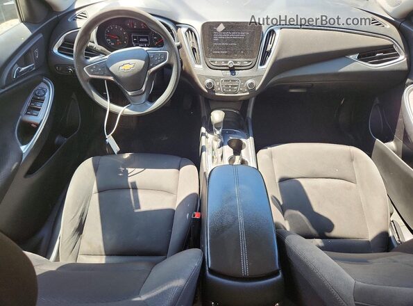 1G1ZD5ST0MF073252 2021 CHEVROLET MALIBU Черный Вид панели приборов