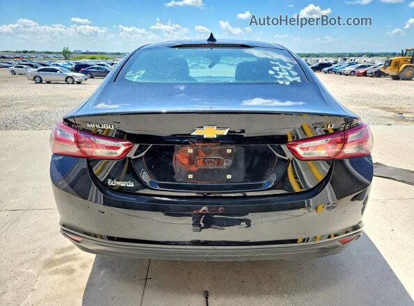 1G1ZD5ST0MF073252 2021 CHEVROLET MALIBU Черный Вид сзади