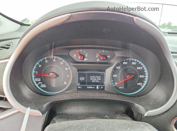 1G1ZD5ST0NF106302 2022 CHEVROLET MALIBU Silver Առջևի վահանակի տեսք