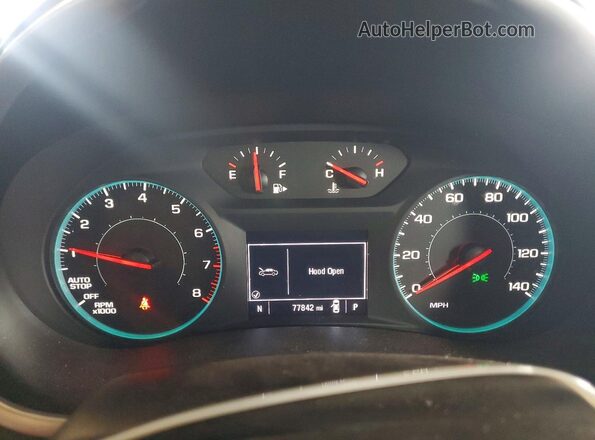 1G1ZD5ST0NF174938 2022 CHEVROLET MALIBU Серебряный Вид щитка приборов