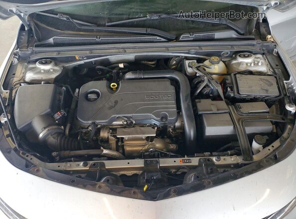 1G1ZD5ST0NF174938 2022 CHEVROLET MALIBU Серебряный Вид задней части салона