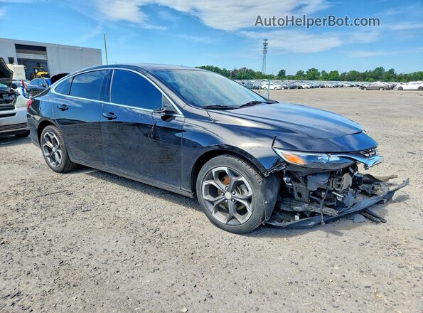 1G1ZD5ST0NF178181 2022 CHEVROLET MALIBU Black Przód prawy