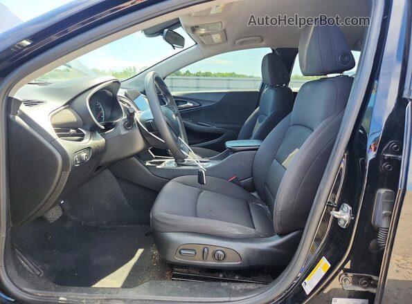1G1ZD5ST0NF178181 2022 CHEVROLET MALIBU Black Widok wnętrza z przodu