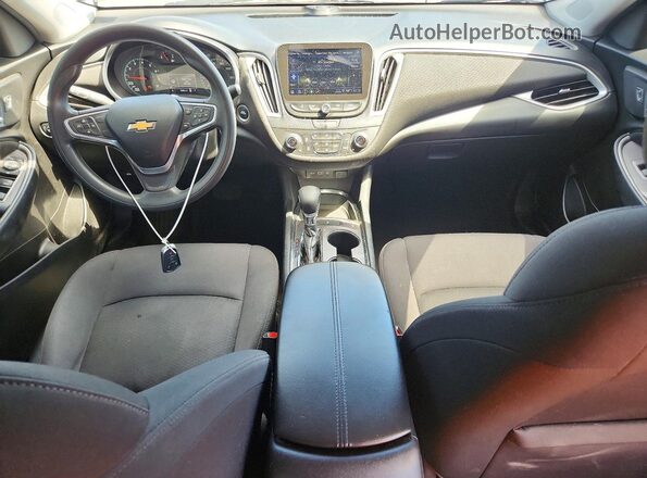 1G1ZD5ST0NF178181 2022 CHEVROLET MALIBU Black Widok deski rozdzielczej
