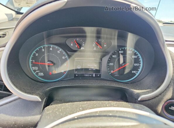 1G1ZD5ST0NF178181 2022 CHEVROLET MALIBU Black Widok zestawu wskaźników