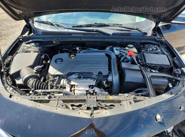 1G1ZD5ST0NF178181 2022 CHEVROLET MALIBU Black Widok wnętrza z tyłu