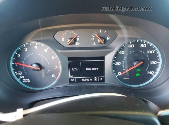 1G1ZD5ST0PF220593 2023 CHEVROLET MALIBU Black Vista del cuadro de instrumentos