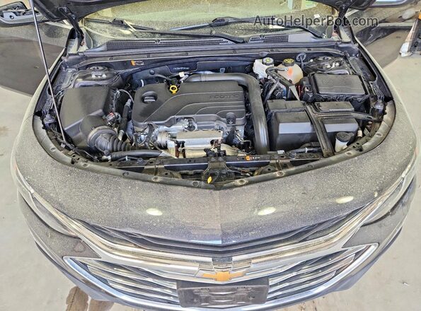 1G1ZD5ST0PF231111 2023 CHEVROLET MALIBU Черный Вид задней части салона