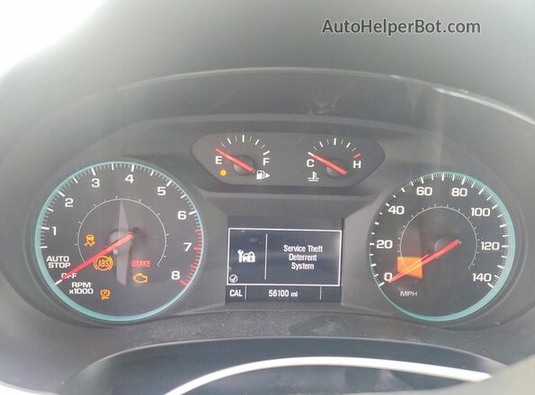 1G1ZD5ST0RF153156 2024 CHEVROLET MALIBU Желто-коричневый Вид щитка приборов