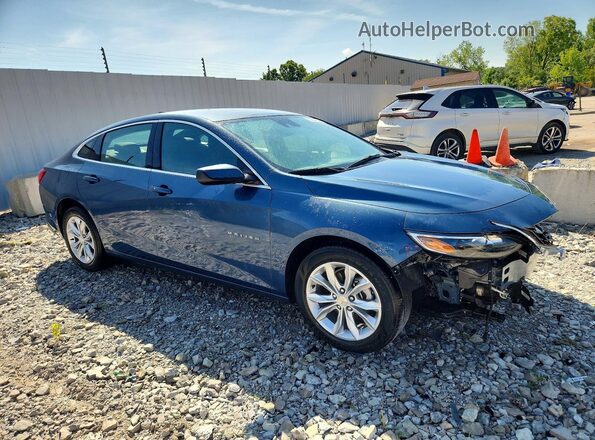 1G1ZD5ST0RF227823 2024 CHEVROLET MALIBU Бирюзовый Передняя правая четверть