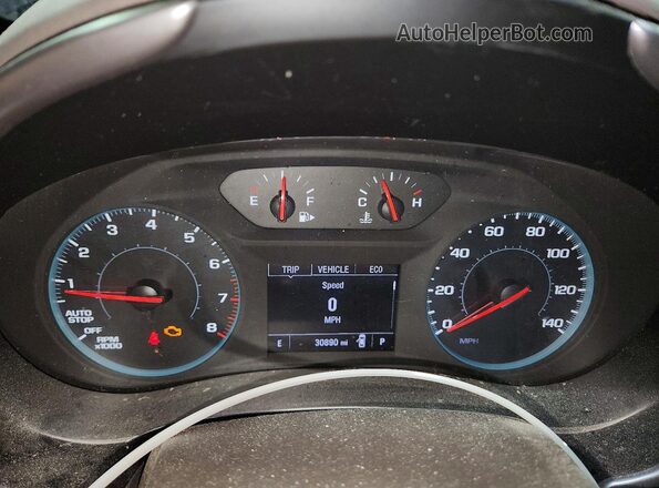 1G1ZD5ST0SF121832 2025 CHEVROLET MALIBU Gray Vista del cuadro de instrumentos