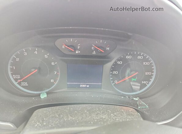 1G1ZD5ST0SF136752 2025 CHEVROLET MALIBU Silver ხელსაწყოთა პანელის ხედი