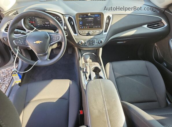 1G1ZD5ST0SF143183 2025 CHEVROLET MALIBU Gray Dashboard view