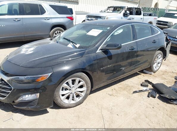 1G1ZD5ST0SF144625 2025 CHEVROLET MALIBU Черный Передняя левая четверть
