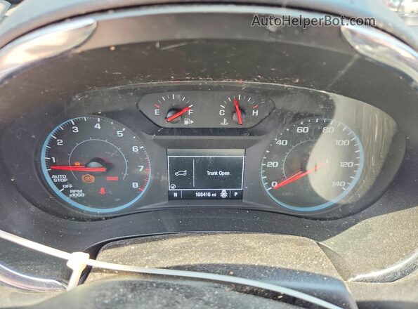 1G1ZD5ST1JF111390 2018 CHEVROLET MALIBU Угольный Вид щитка приборов
