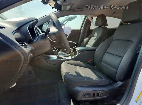 1G1ZD5ST1KF165323 2019 CHEVROLET MALIBU White Widok wnętrza z przodu