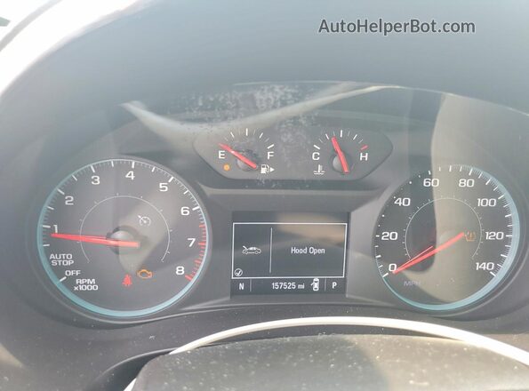 1G1ZD5ST1KF167959 2019 CHEVROLET MALIBU Black Սարքավորումների վահանակի տեսք