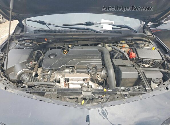 1G1ZD5ST1KF183322 2019 CHEVROLET MALIBU Black უკანა სალონის ხედი