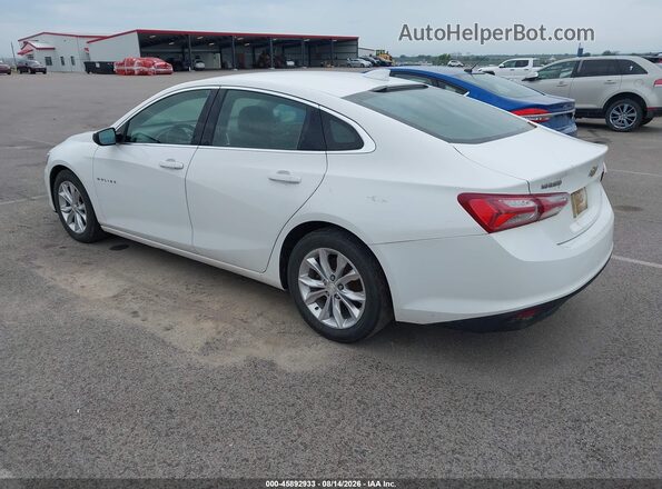 1G1ZD5ST1LF001183 2020 CHEVROLET MALIBU Белый Задняя левая четверть