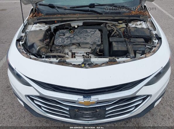 1G1ZD5ST1LF001183 2020 CHEVROLET MALIBU Белый Вид сзади