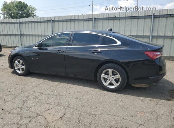 1G1ZD5ST1LF043532 2020 CHEVROLET MALIBU Black Հետևի ձախ