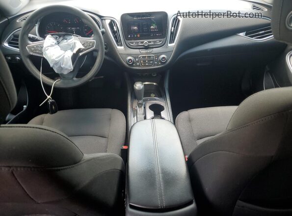 1G1ZD5ST1LF043532 2020 CHEVROLET MALIBU Black Առջևի վահանակի տեսք