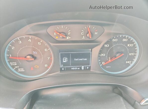 1G1ZD5ST1LF105561 2020 CHEVROLET MALIBU Blue Widok zestawu wskaźników