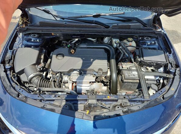 1G1ZD5ST1LF105561 2020 CHEVROLET MALIBU Blue Widok wnętrza z tyłu