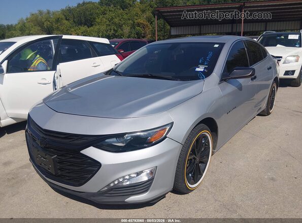 1G1ZD5ST1MF047226 2021 CHEVROLET MALIBU Gray Przód lewy