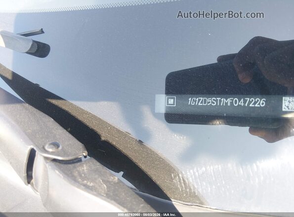 1G1ZD5ST1MF047226 2021 CHEVROLET MALIBU Gray Widok komory silnika
