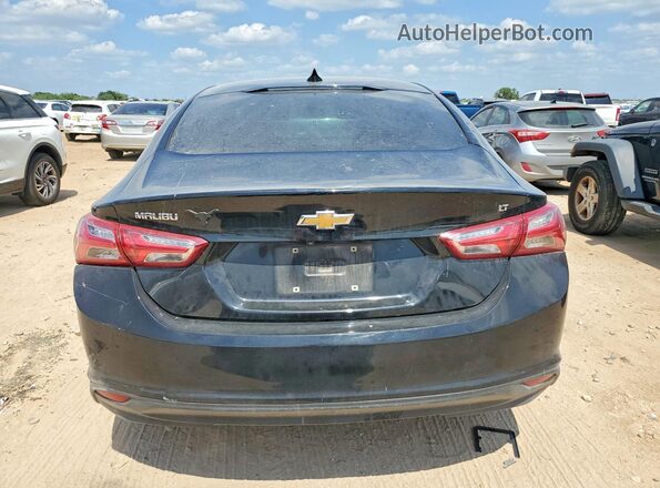 1G1ZD5ST1MF065418 2021 CHEVROLET MALIBU Black უკანა ხედი
