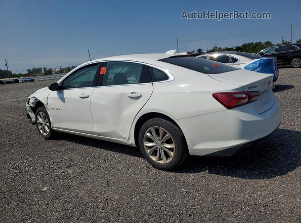 1G1ZD5ST1MF073082 2021 CHEVROLET MALIBU White Հետևի ձախ