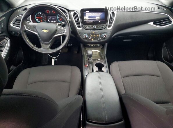 1G1ZD5ST1NF145920 2022 CHEVROLET MALIBU Белый Вид панели приборов