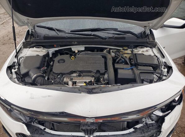 1G1ZD5ST1NF145920 2022 CHEVROLET MALIBU Белый Вид задней части салона