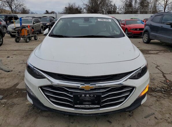 1G1ZD5ST1NF156044 2022 CHEVROLET MALIBU White წინა ხედი