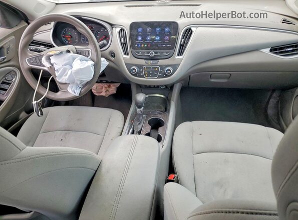 1G1ZD5ST1NF156044 2022 CHEVROLET MALIBU White წინა პანელის ხედი