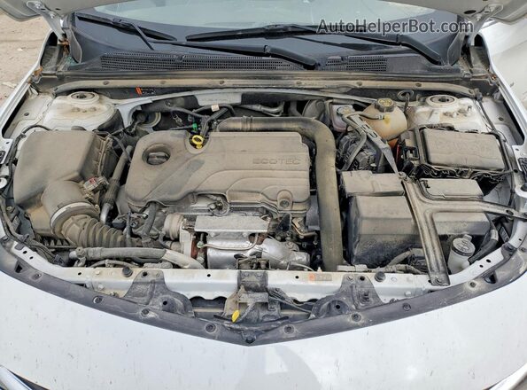 1G1ZD5ST1NF156044 2022 CHEVROLET MALIBU White უკანა სალონის ხედი
