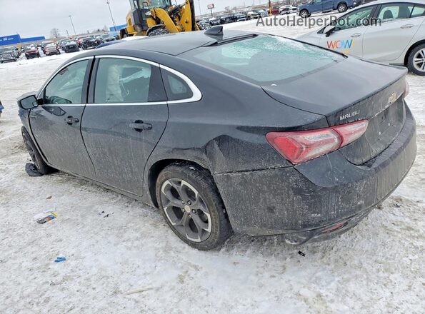 1G1ZD5ST1NF195006 2022 CHEVROLET MALIBU Black უკანა მარცხენა