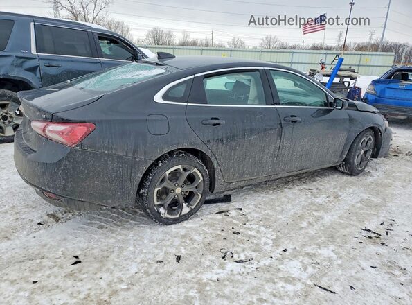1G1ZD5ST1NF195006 2022 CHEVROLET MALIBU Black უკანა მარჯვენა