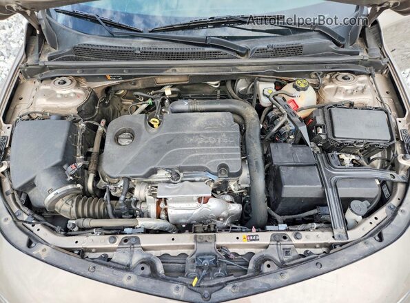 1G1ZD5ST1NF201158 2022 CHEVROLET MALIBU Tan უკანა სალონის ხედი