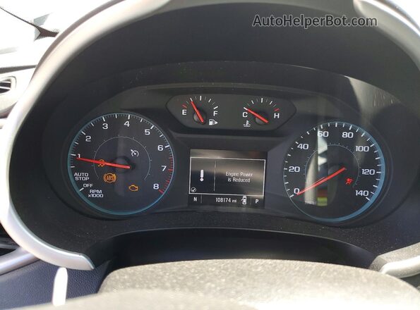 1G1ZD5ST1PF149131 2023 CHEVROLET MALIBU Серый Вид щитка приборов