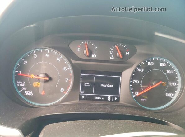 1G1ZD5ST1PF234986 2023 CHEVROLET MALIBU Blue Widok zestawu wskaźników