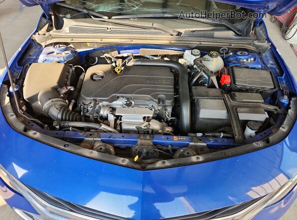 1G1ZD5ST1PF241291 2023 CHEVROLET MALIBU Blue Вид задньої частини салону