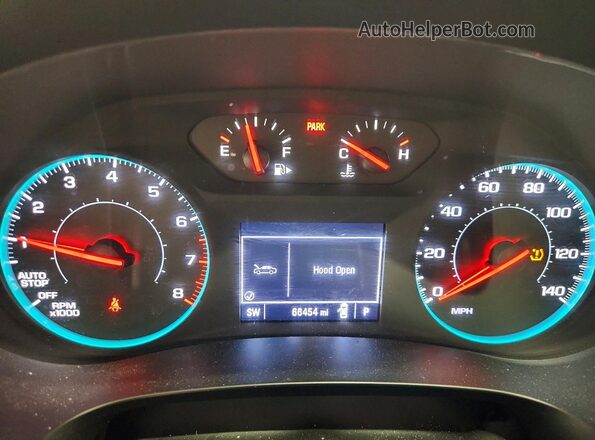 1G1ZD5ST1RF129707 2024 CHEVROLET MALIBU Черный Вид щитка приборов
