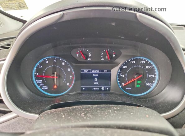 1G1ZD5ST1RF184643 2024 CHEVROLET MALIBU Синий Вид щитка приборов