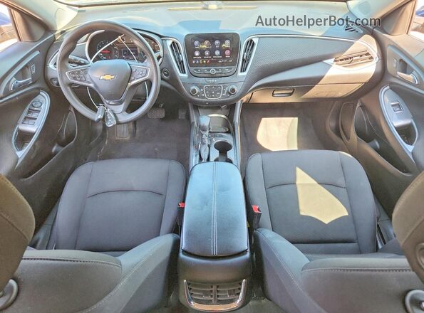 1G1ZD5ST1RF184643 2024 CHEVROLET MALIBU Синий Вид панели приборов